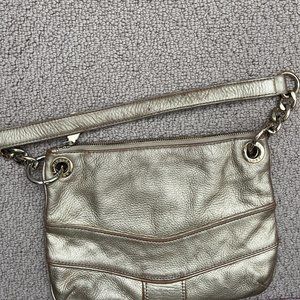 Michael Kors small gold bag AS IS